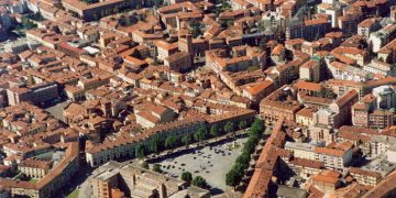 asti Piazza Campo del Palio e Corso Einaudi
