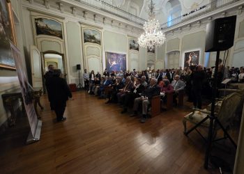 Inaugurata la mostra “L’arte del tessuto, il tessuto nell’arte”.